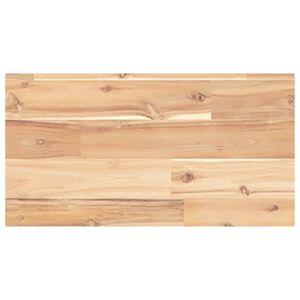 vidaXL Sv&auml;vande hylla 40x20x2 cm obehandlat massivt akaciatr&auml;