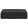 vidaXL Utomhus sitskudde Svart 40 x 40 x 8 cm 100% Polyester