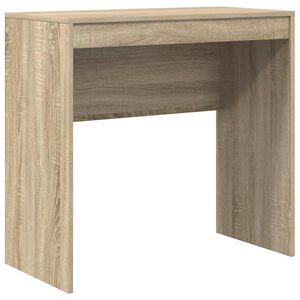 vidaXL Skrivbord Sonoma-ek 80 x 40 x 76 cm