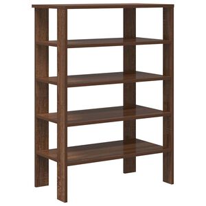 vidaXL Skost&auml;ll brun ek 61x32x87,5 cm konstruerat tr&auml;