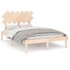 vidaXL S&auml;ngram massiv furu 120x190 cm