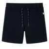 vidaXL Barnshorts med sn&ouml;re marinbl&aring; 116