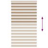 vidaXL Rullgardin zebra 120x230 cm tyg bredd 115,9 cm polyester