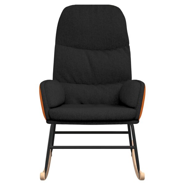 vidaXL Gungstol svart tyg