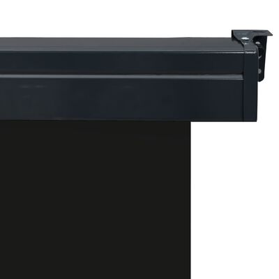 vidaXL Balkongmarkis 85x250 cm svart