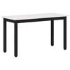 vidaXL b&auml;nk Vit 80 x 35 x 45 cm Massiv furu