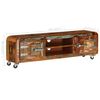 vidaXL TV-bänk 120x30x36 cm massivt återvunnet trä