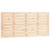 vidaXL V&auml;ggmonterad huvudgavel 126x3x63 cm massiv furu