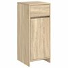 vidaXL Badrumssk&aring;p Sonoma-ek 35 x 36,5 x 85 cm Konstruerat tr&auml;