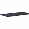 vidaXL F&ouml;nsterbr&auml;da Anthracit med tr&auml;&aring;dring 80 x 30 x 4,5 cm PVC