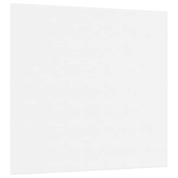 vidaXL Str&auml;ckt canvasduk 12 st vit tyg och massiv furu