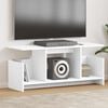 vidaXL TV-b&auml;nk Vit 102 x 35 x 45 cm Konstruerat tr&auml;