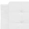 vidaXL Bed Frame without Mattress "Zadar" White 90x190 cm Faux Leather