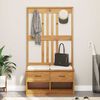 vidaXL Halltr&auml;d SANDNES 87x40x159,5cm massiv tr&auml;furu