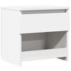 vidaXL S&auml;ngbord vit 40x30x39 cm konstruerat tr&auml;
