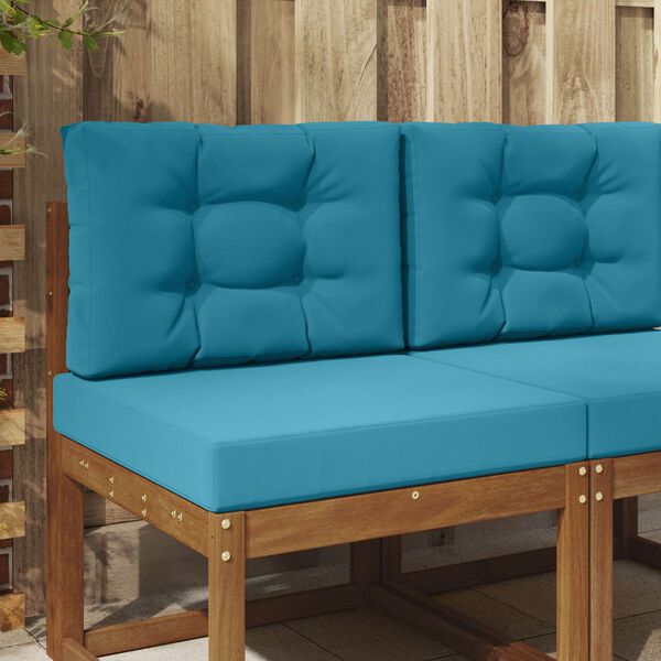 vidaXL Utomhus Soffa Kudde 2 pcs Kungsbl&aring; Polyester