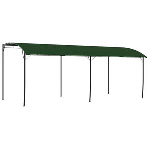 vidaXL Paviljong 6 x 3 x 2,55 m Gr&ouml;n Duk och Aluminium 180 gsm