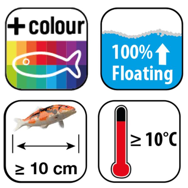 Ubbink Fiskmat Heiko Koi Colour Menu 3 mm 3 L