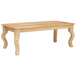 vidaXL Kaffeebord Brun 110 x 55 x 40 cm Massivt mangotr&auml;