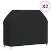 vidaXL Grill&ouml;verdrag 2 st 147x61x112 cm 420D oxford