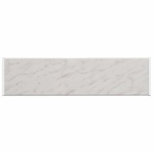 vidaXL F&ouml;nsterbr&auml;da Marmorstruktur 60 x 20 x 4,5 cm PVC