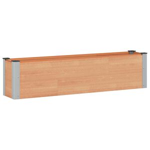 vidaXL Upph&ouml;jd odlingsl&aring;da Brun 150 x 30 x 36 cm