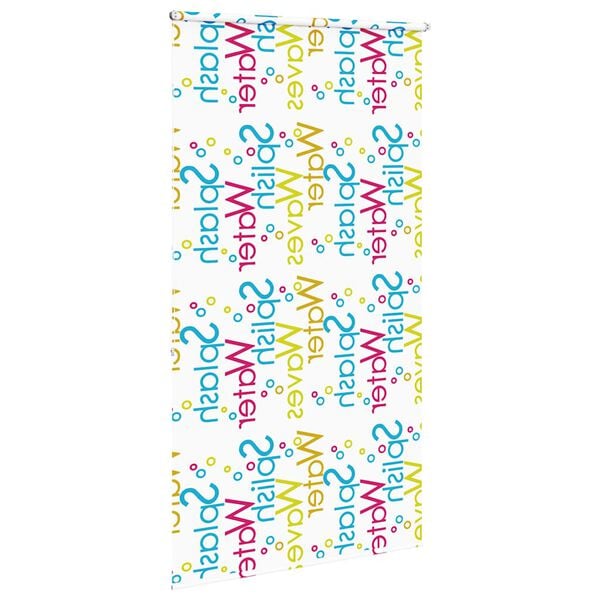 vidaXL Rullgardin f&ouml;r dusch 140x240 cm tyg bredd 136 cm