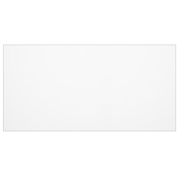 vidaXL Bordsskydd genomskinlig 180x90 cm 1,6 mm PVC