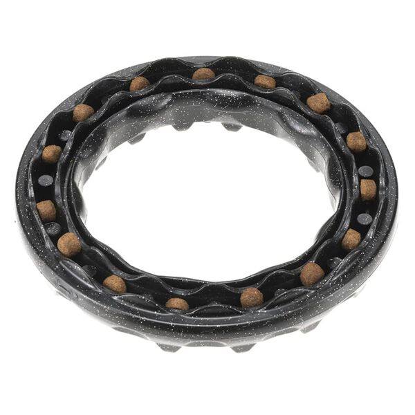 Ferplast Tandleksak f&ouml;r hund Smile stor 20x18x4 cm svart