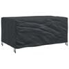 vidaXL M&ouml;bel&ouml;verdrag Enf&auml;rgad Svart 172 x 113 x 73 cm 600D