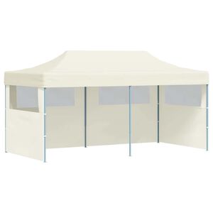 vidaXL Partyt&auml;lt hopf&auml;llbart 3 x 6 m gr&auml;ddvit