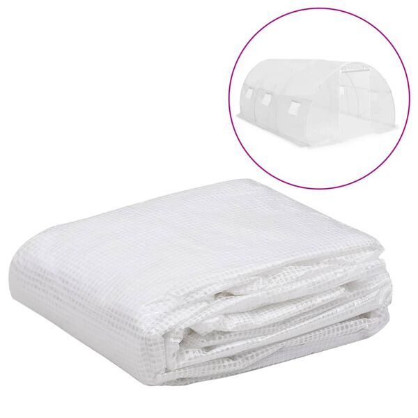 vidaXL Växthusöverdrag (13,5 m²) 3x4,5x2 m genomskinlig