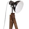 vidaXL Golvlampa 25 W svart 45x45x120 cm E27