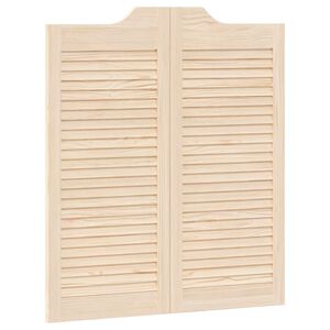 vidaXL Sv&auml;ngd&ouml;rrar Naturlig 90 x 40 cm Massiv furu