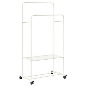 vidaXL Kl&auml;dh&auml;ngare Vit 80 x 53 x 156 cm