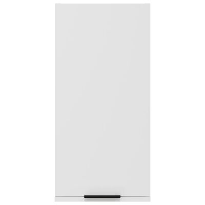 vidaXL Badrumsskåp väggmonterat vit 32x20x67 cm