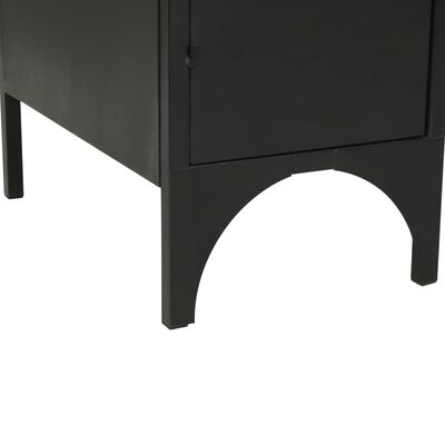 vidaXL Skrivbord massivt furuträ och stål 120x50x76 cm