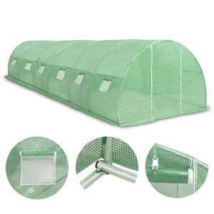 vidaXL V&auml;xthus 27m&sup2; 900x300x200 cm