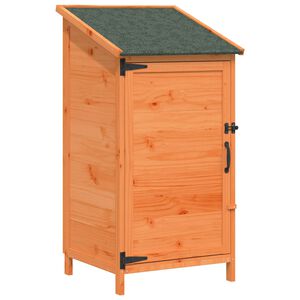 vidaXL Tr&auml;dg&aring;rdshus Brun 59 x 56 x 113,5 cm Konstruerat tr&auml;
