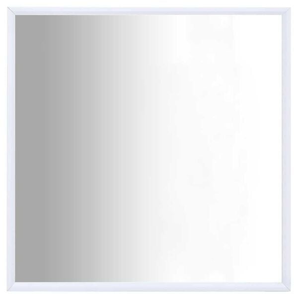 vidaXL Spegel vit 50x50 cm