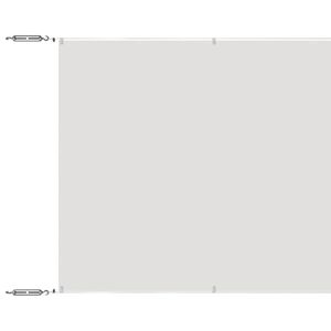 vidaXL Markis vertikal vit 60x800 cm oxfordtyg