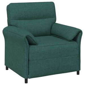 vidaXL Soffa 100% polyester metallram MDF, Plywood
