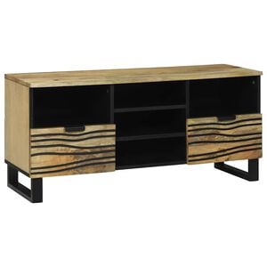 vidaXL TV Enheter med l&aring;da Brun 100 x 33 x 46 cm Konstruerat tr&auml;