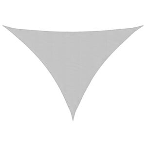 vidaXL Solsegel ljusgr&aring; 7x5x5 m 100% polyesteroxford
