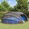 vidaXL Poolt&auml;lt Dome Transparent 538 x 440 x 204 cm