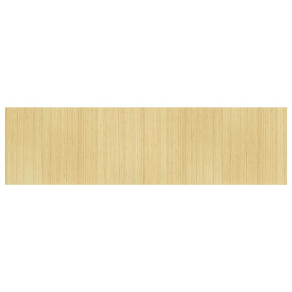 vidaXL Rumsavdelare ljus naturlig bredd 600 cm h&ouml;jd 165 cm bambu