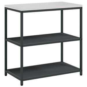 vidaXL K&ouml;k Hyllsystem HATTEM Antracit 90 x 50 x 92 cm St&aring;l