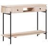 vidaXL Hantverksm&auml;ssig sluttabell Vit 100 x 30 x 76 cm