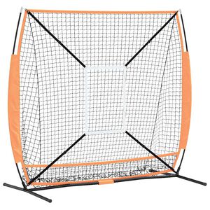 vidaXL Basebolln&auml;t f&ouml;r tr&auml;ning 180 x 89,5 x 152,5 cm