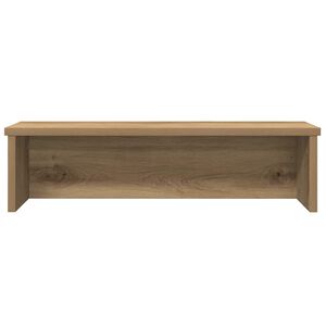 vidaXL K&ouml;ksst&auml;ll stapelbara artisan ek 60x15x16 cm konstruerat tr&auml;